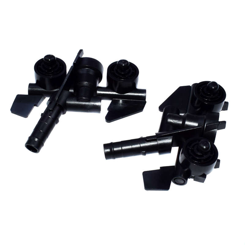 Pair Headlight Washer Nozzle 61674290867,61 For BMW 3 (E46)