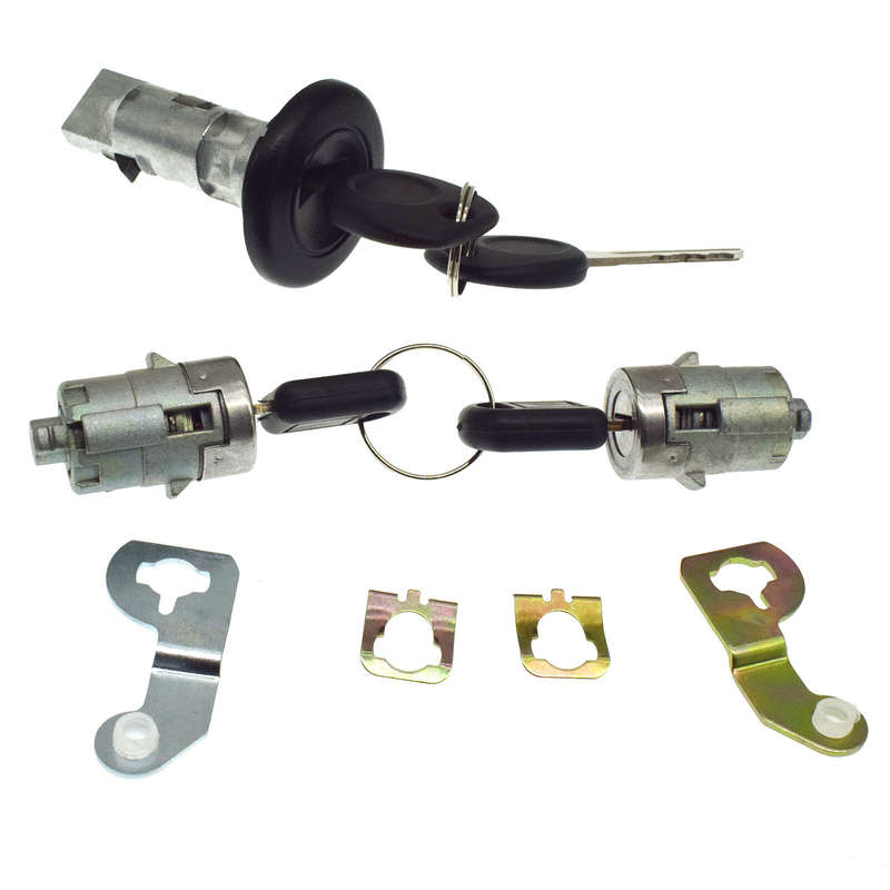 Ignition Door Lock Cylinder W/ Keys For CHEVROLET Silverado Tahoe DL1989 DL224