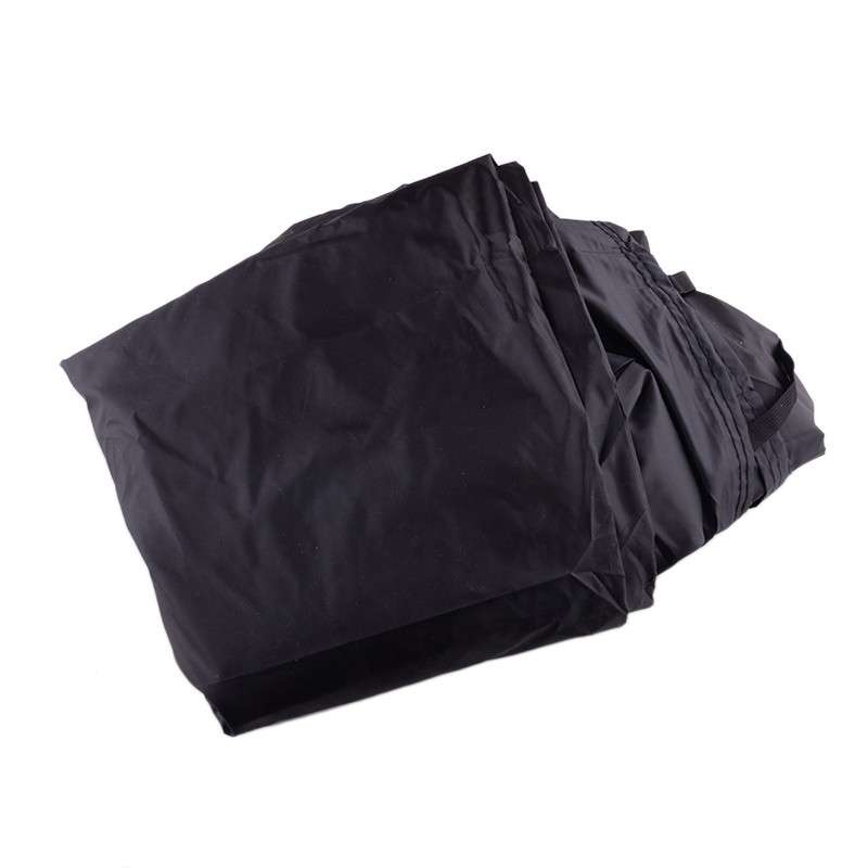 Car Half Body Top Roof Sun Shade Cover Waterproof UV Resistant Black Universal