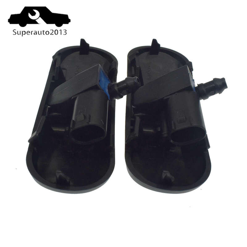 2x Left+Right Windshield Washer Spray Nozzle Heated For VW Tiguan MK1 2KD955986