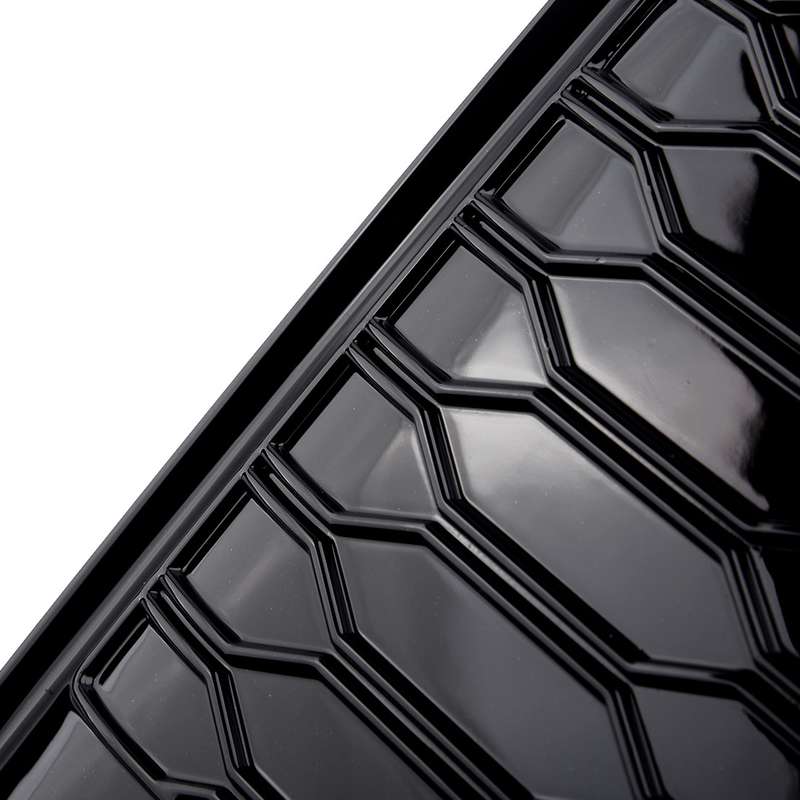 Pair Glossy Black Fog Light Cover Trim Fit for Honda Civic Sedan 10th 2016-2020