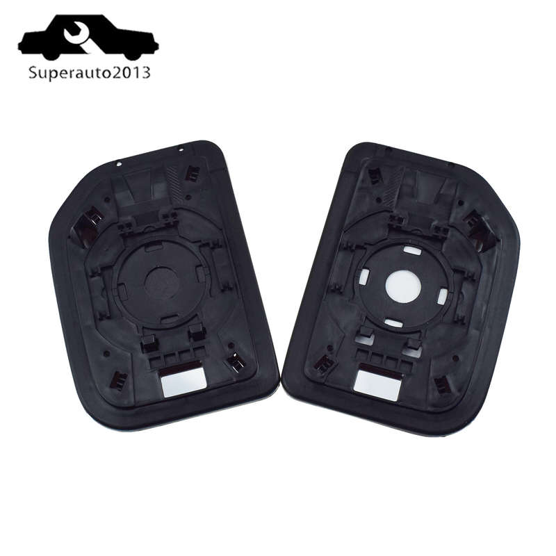 2X Left Right Side Mirror Glass w/ Backing Plate For 2007-2014 Toyota FJ Cruiser