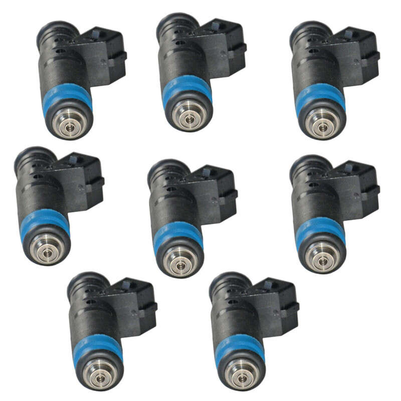 8Pcs Fuel Injectors Fit For Siemens Deka 850cc 1000cc High Impedance EV1
