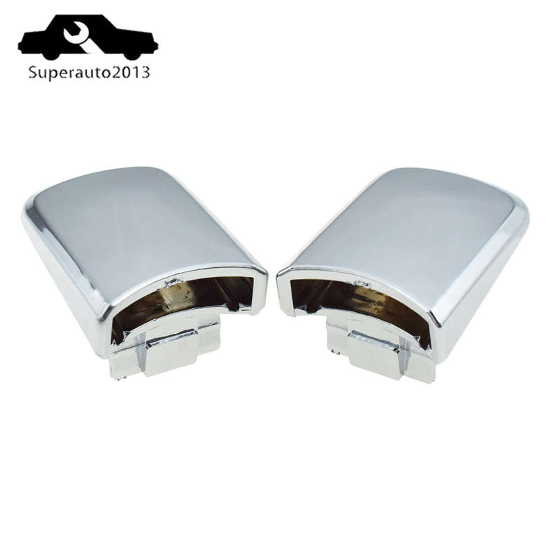 Rear Left Right Outside Door Handle Cover Cap Chrome For NISSAN 2008-13 X-Trail