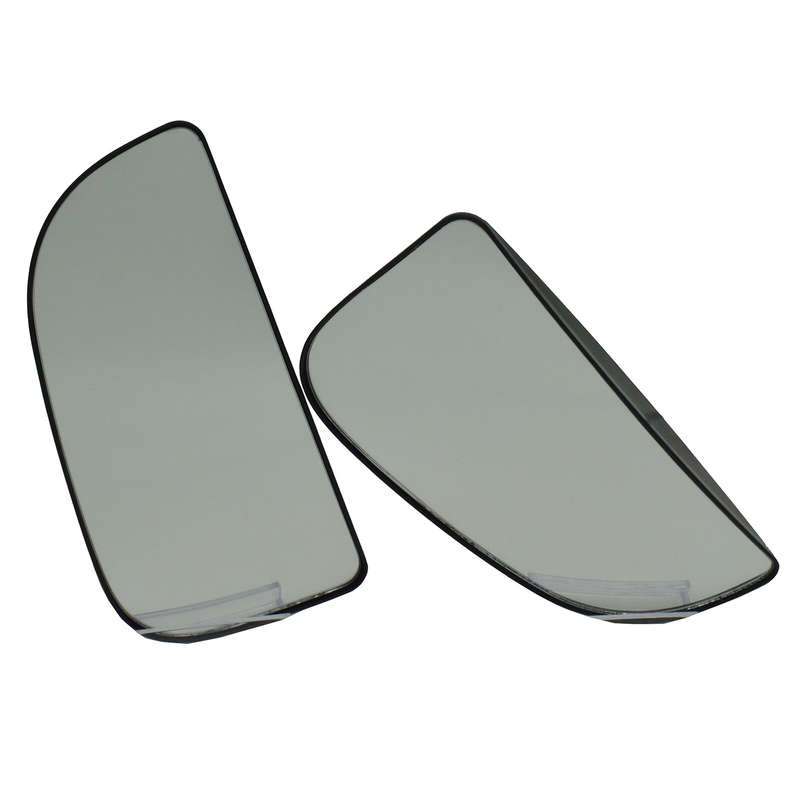 2PCS LH RH For Dodge RAM 2010-2018 Wing Mirror Glass W/ Backing Heated Spotter