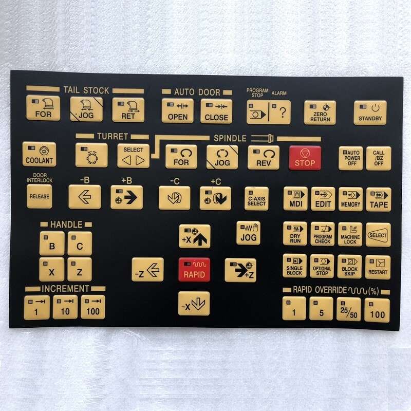 For Hyundai Kia Wia Kiaturn SKT SKT21 KIT450 CNC Lathe Operating Keypad Film
