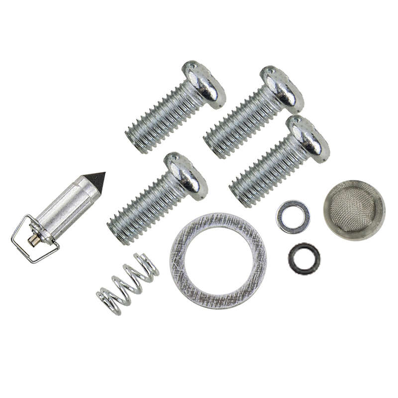 4xSet Carburetor Repair Kit Oil Cup Float Fit For Yamaha Virago XV920 1981-1983