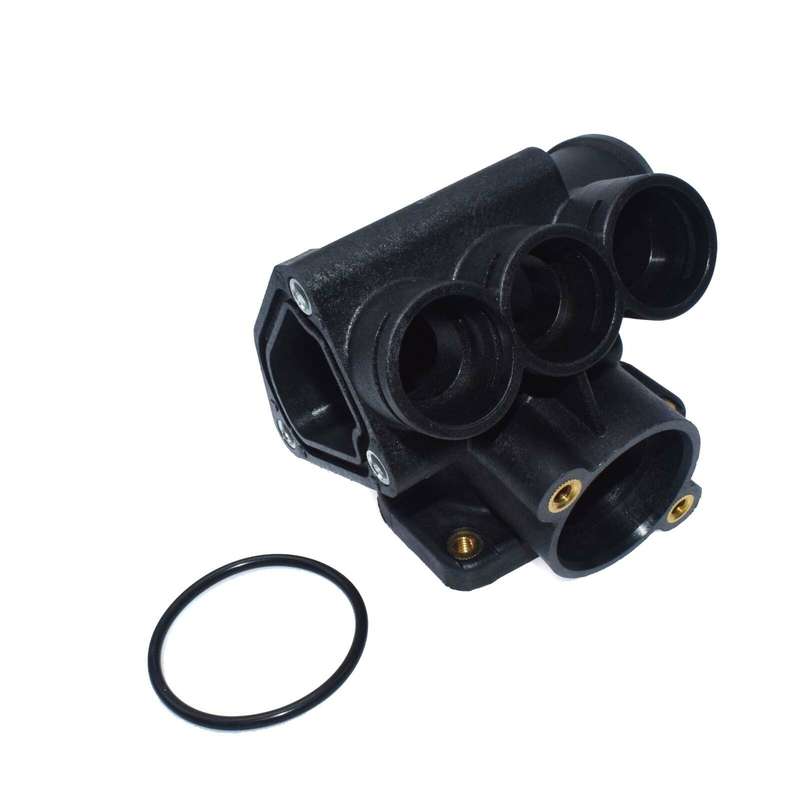 Coolant Thermostat Housing W/ Gasket For VW Golf Passat Transporter 021121117A