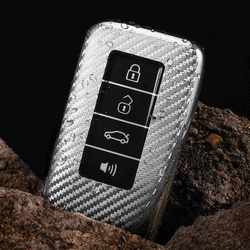 Silver TPU Remote Smart Key Fob Case Holder Cover Fit For Lexus ES GS IS LS RX
