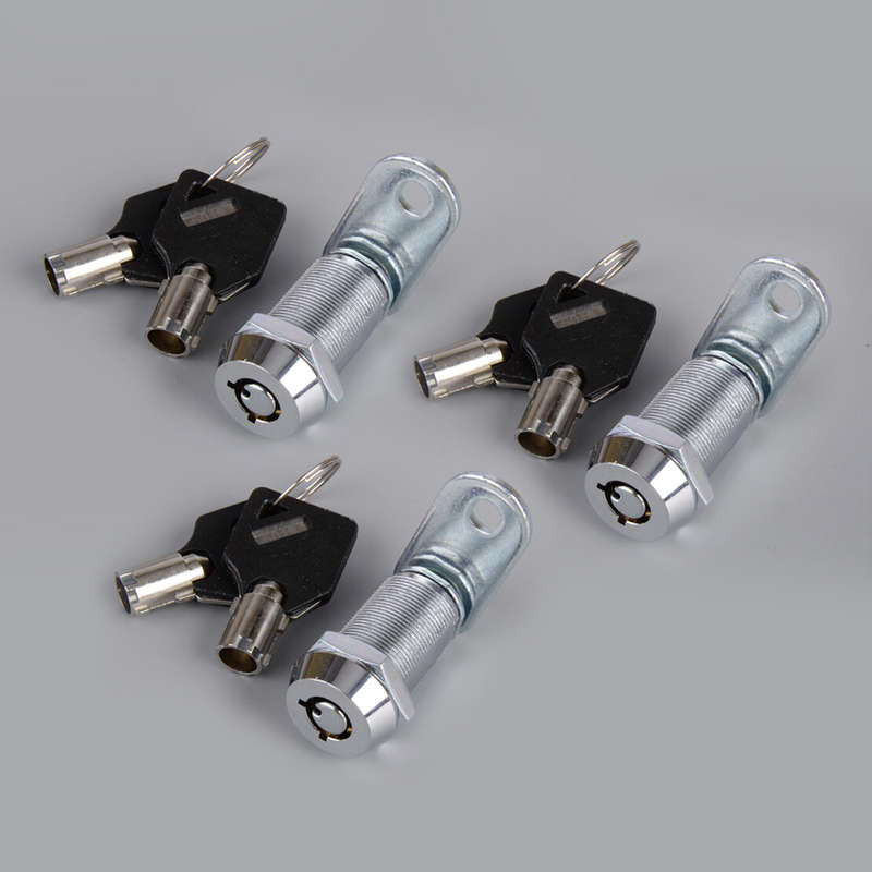 3Set 1-1/8" Door Cam Lock Cylinder For RV Trailer Storage Compartment Camper