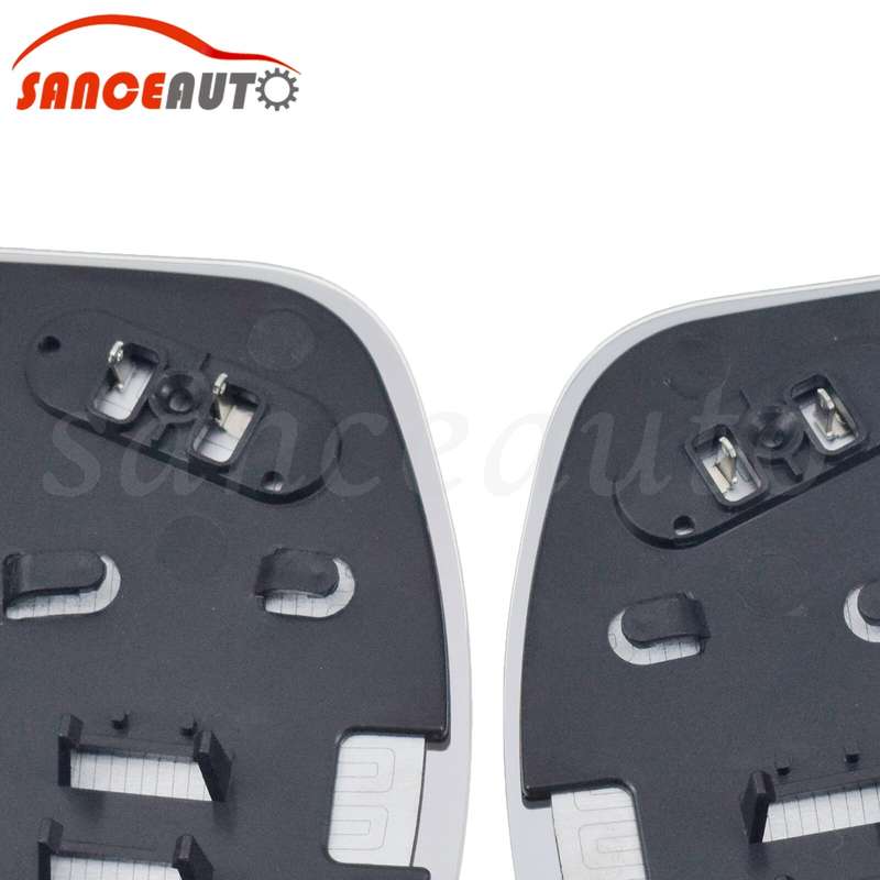 Left Right Mirror Glass W/ Plate Heated 2pcs for PORSCHE Cayenne 957 2008-2010
