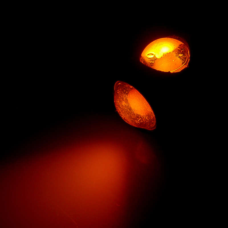 1Pair Universal Mini LED Motorcycle Turn Signal Indicator Blinker Light Lamp