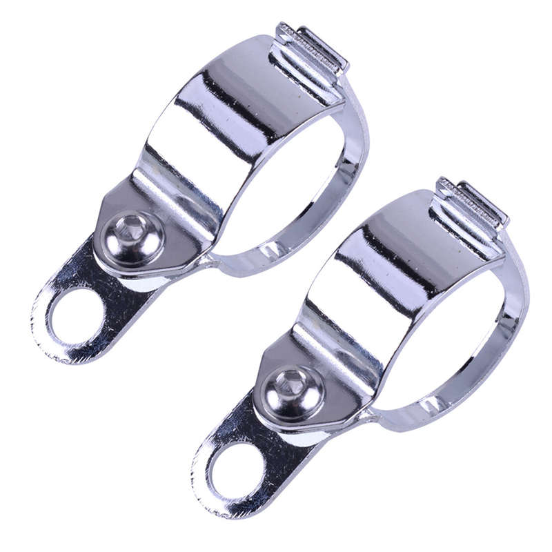 4x Motorcycle Turn Signal Fork Clamps Relocater Shock Bracket Fit For Motorcycle