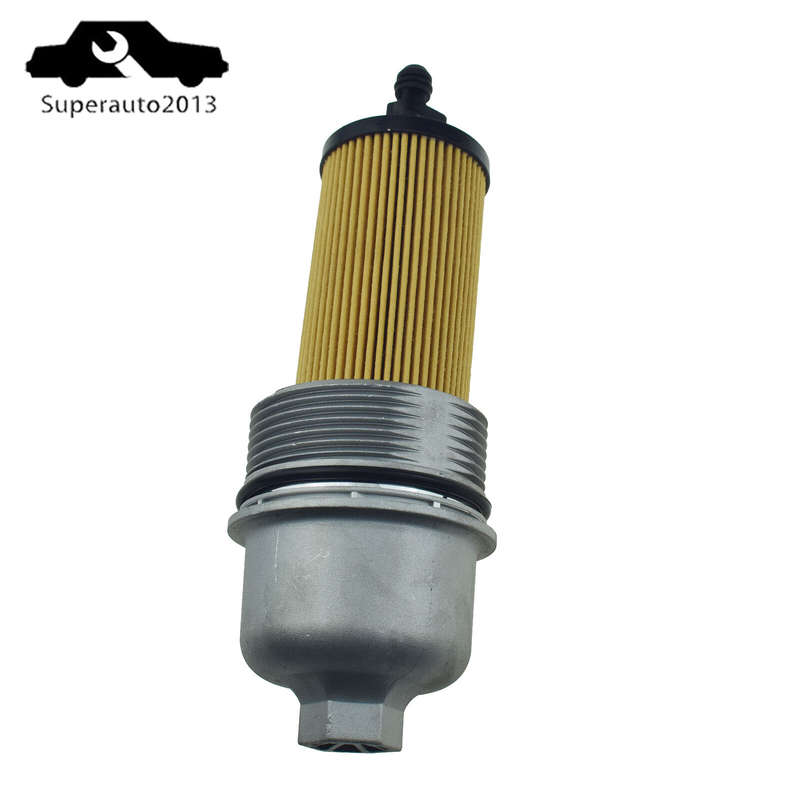 Oil Filter & Housing Cap Aluminum For Dodge Jeep Ram Chrysler 200 300 68191350AA