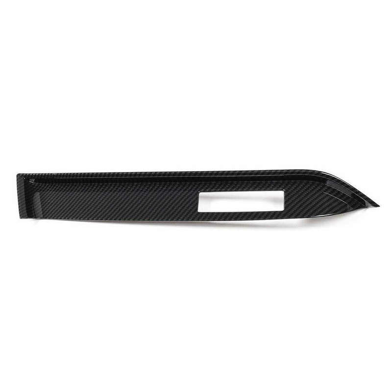 Carbon Fiber Grain Co-pilot Dashboard Cover Fit For Ford Mustang 2015-2019