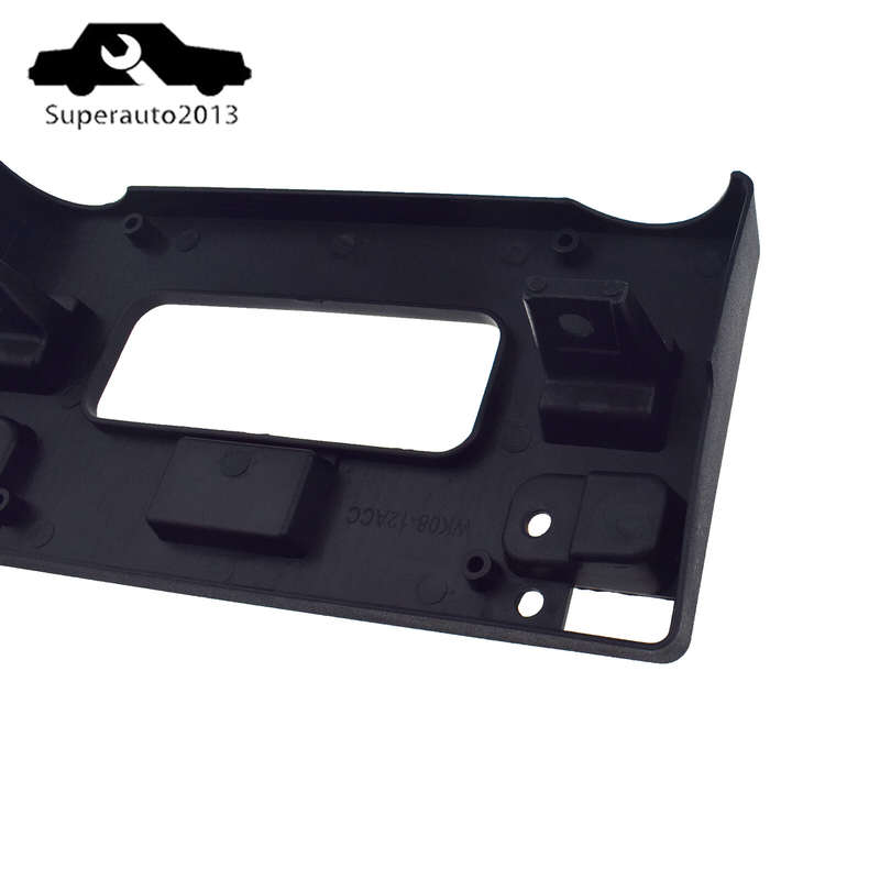 Front License Plate Bracket Black For 2008-12 Honda Accord 71145TA0A00 HO1068112