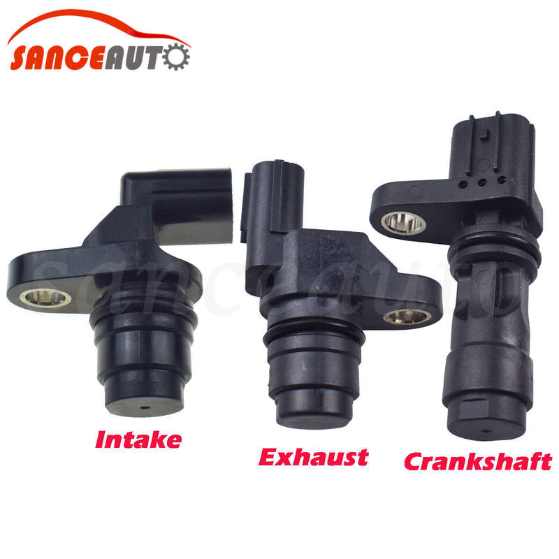 3 Camshaft/Crankshaft Position Sensors & 3 CONNECTORS For Honda CR-V 2007-2009