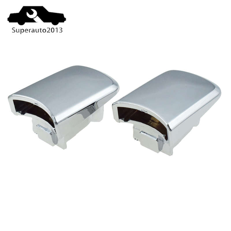 Rear Left Right Outside Door Handle Cover Cap Chrome For NISSAN 2008-13 X-Trail
