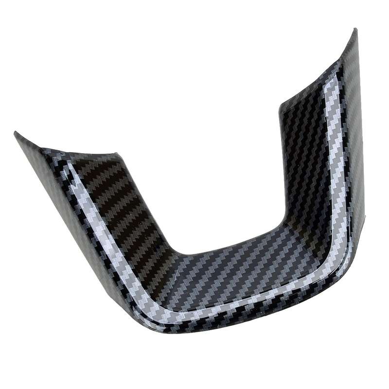 Carbon Fiber Texture Steering Wheel Cover Trim Fit For Honda Civic 11th 2022~