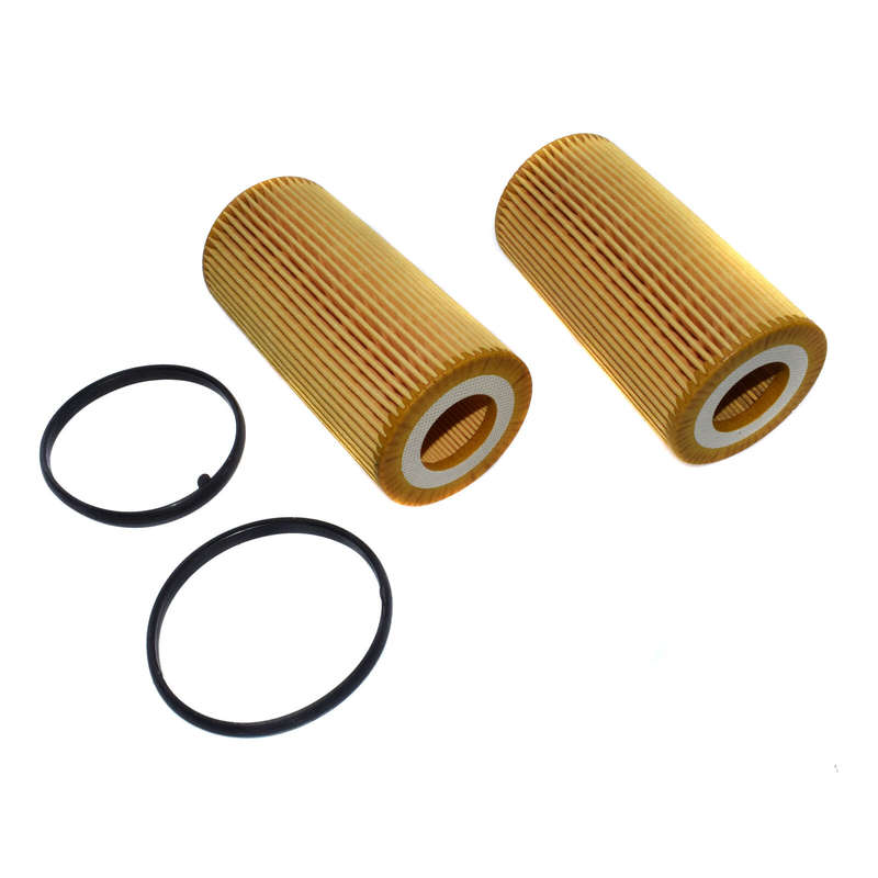 2PCS Engine Oil Filter for 05-13 Audi VW 2.0L 2.5L A4 Jetta Golf 06D115562 New