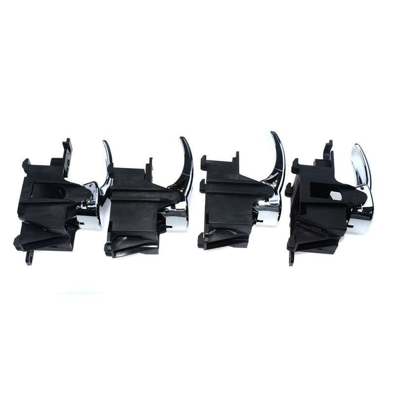 4PCS Interior Door Handles For Nissan Navara Pathfinder 80670-4X02B 80671-4X02B