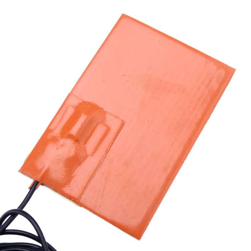 2x Car Engine Oil Pan Sump Tank Heater Plate Heating Pad with Plug New