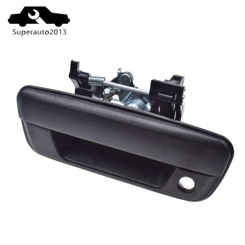 Rear Tailgate Latch Door Handle W/ keyhole For 2004-2012 Chevrolet Colorado GMC