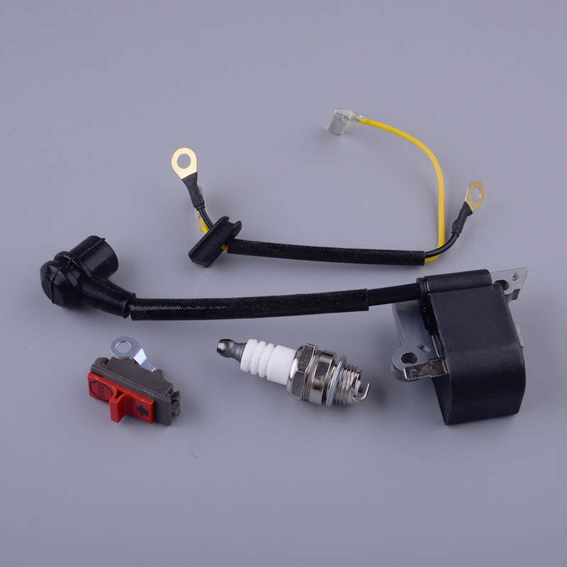 Ignition Coil Spark Plug Switch Fit for Husqvarna 136 137 141 235 240 23 26 41