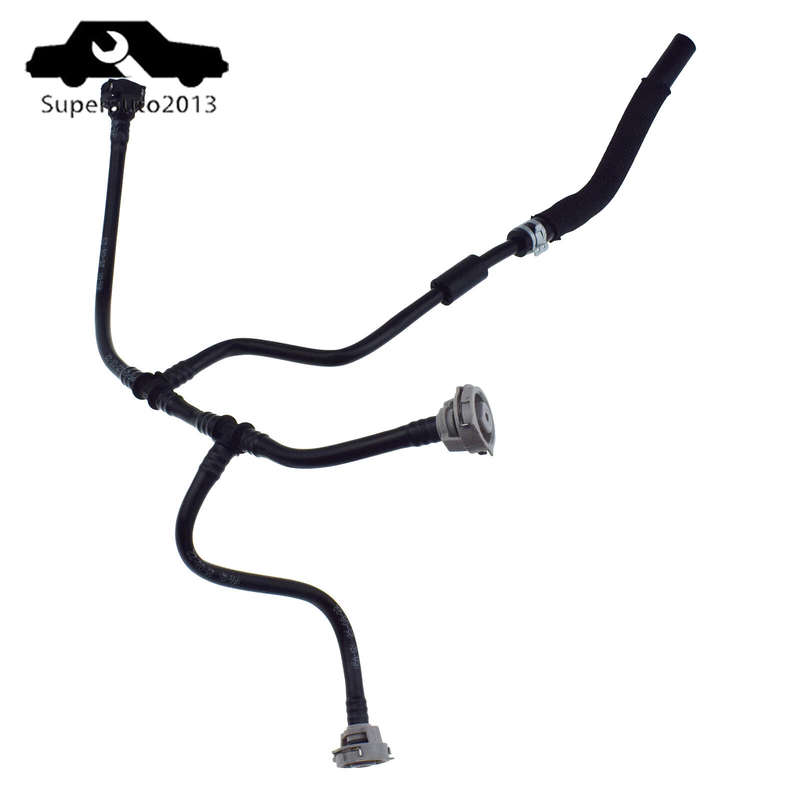 Cooling Radiator Overflow Hose For 2013-2016 Audi A4 S4 S5 3.0L V6 8K0121081BK