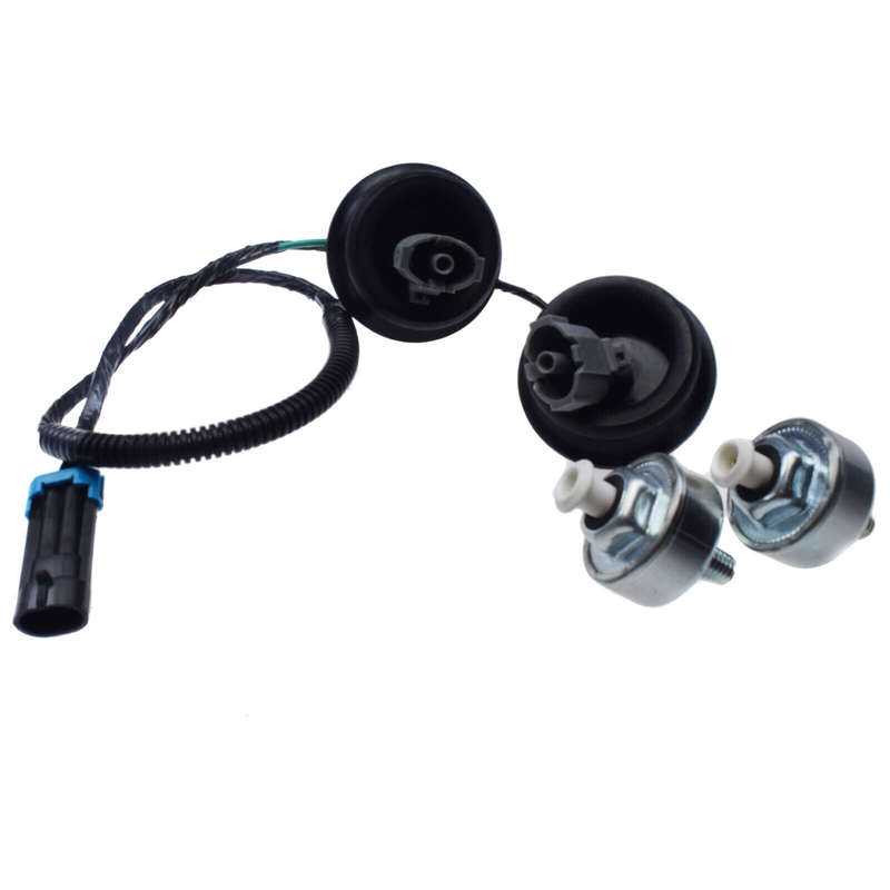 New Fit Chevrolet GMC PONTIAC HUMMER Knock Sensors W/ Harness Wire Kit 10456603