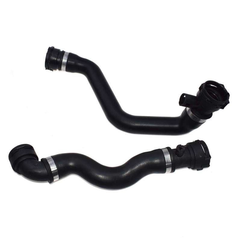 2 pcs For BMW 525i 528i 530i Radiator Hose UPPER & LOWER 11531705223 11531705224