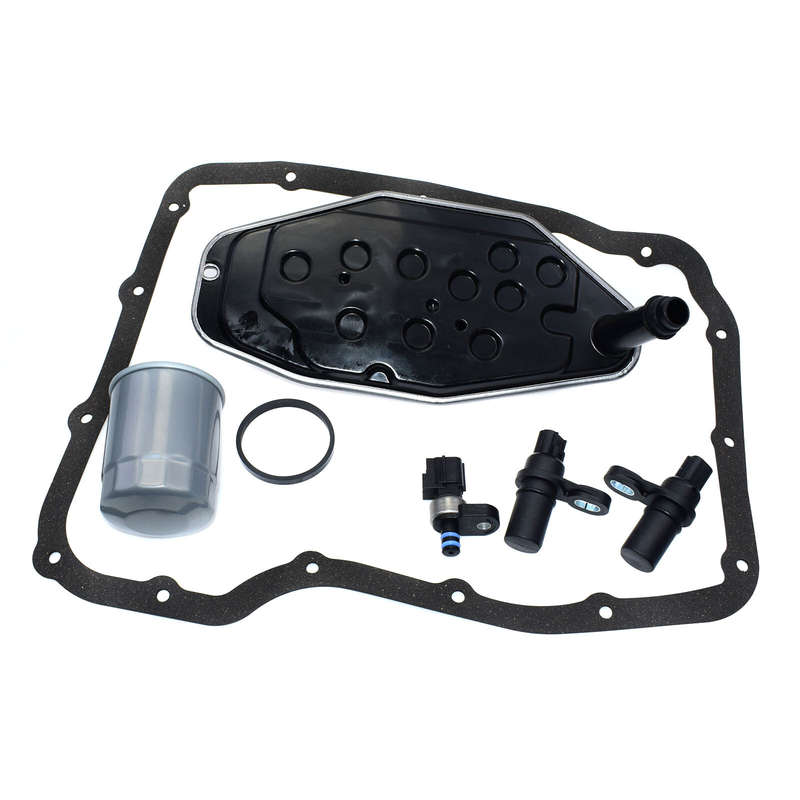 Transmission Sensors With 4WD Filter KIT Pan Gasket For 45RFE 545RFE 68RFE 99-UP