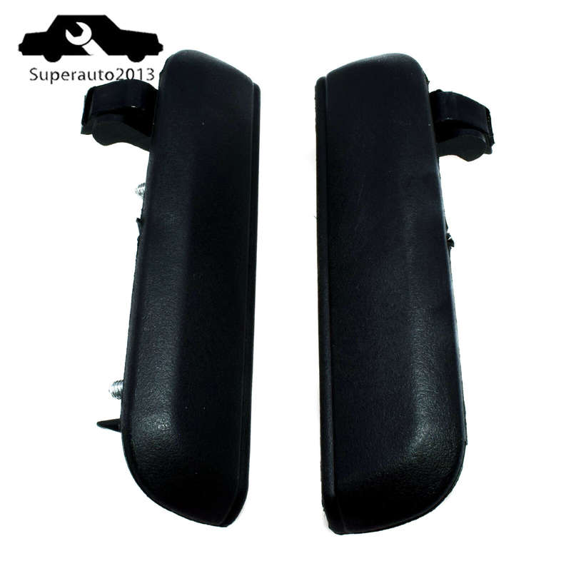 2PCS Outside Rear Left & Right Door Handle For Toyota 1995-98 Tercel 96-98 Paseo