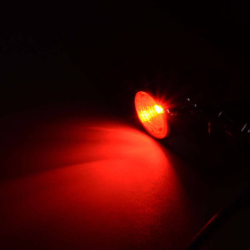 4pcs Motorcycle Mini Turn Signals Lamp Blinker for Dirt Bike Street Bike Use