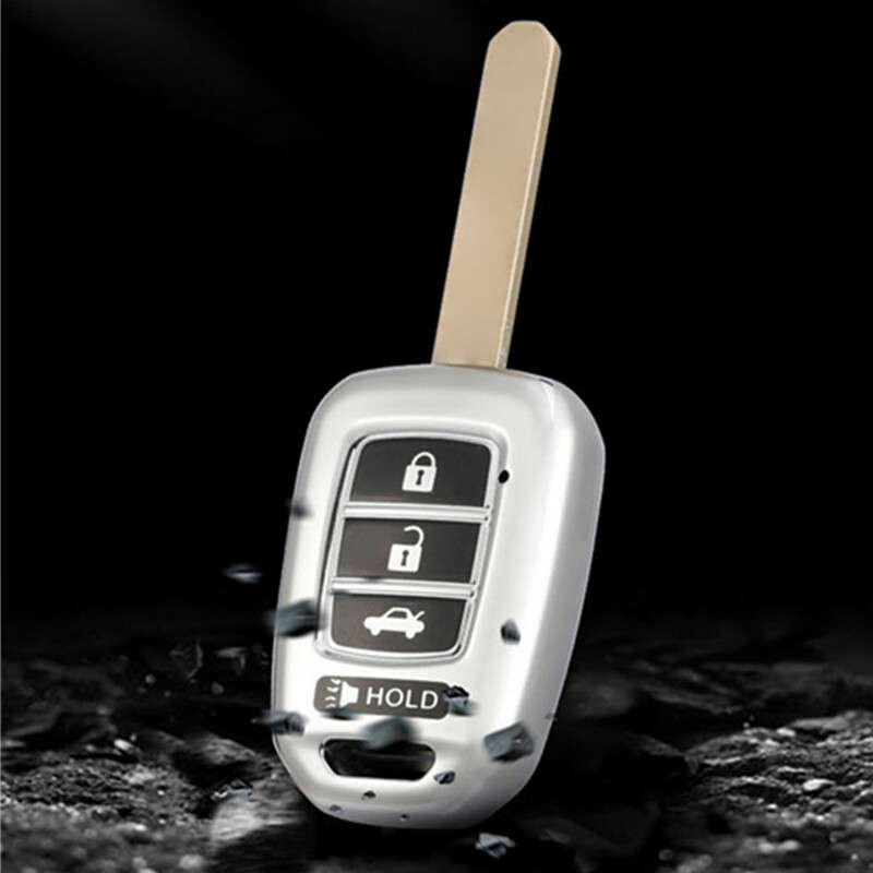 TPU Remote Car Key Case Fob Holder Shell Fit For Honda Civic Accord CR-V ws