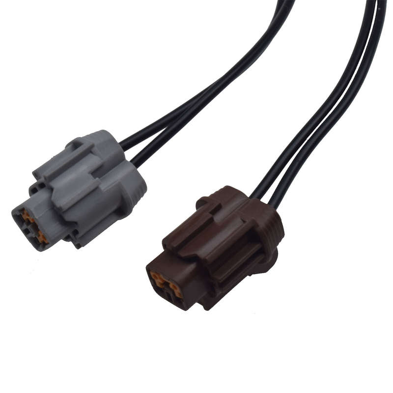 2PCS ABS Wheel Speed Connector Sensor Repair Wiring Harness For Nissan Infiniti