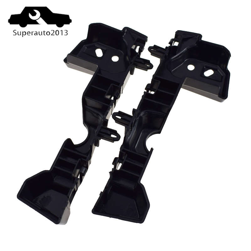 Pair Front Left Right Side Bumper Bracket Retainer For GMC Terrain 2018-2021 New