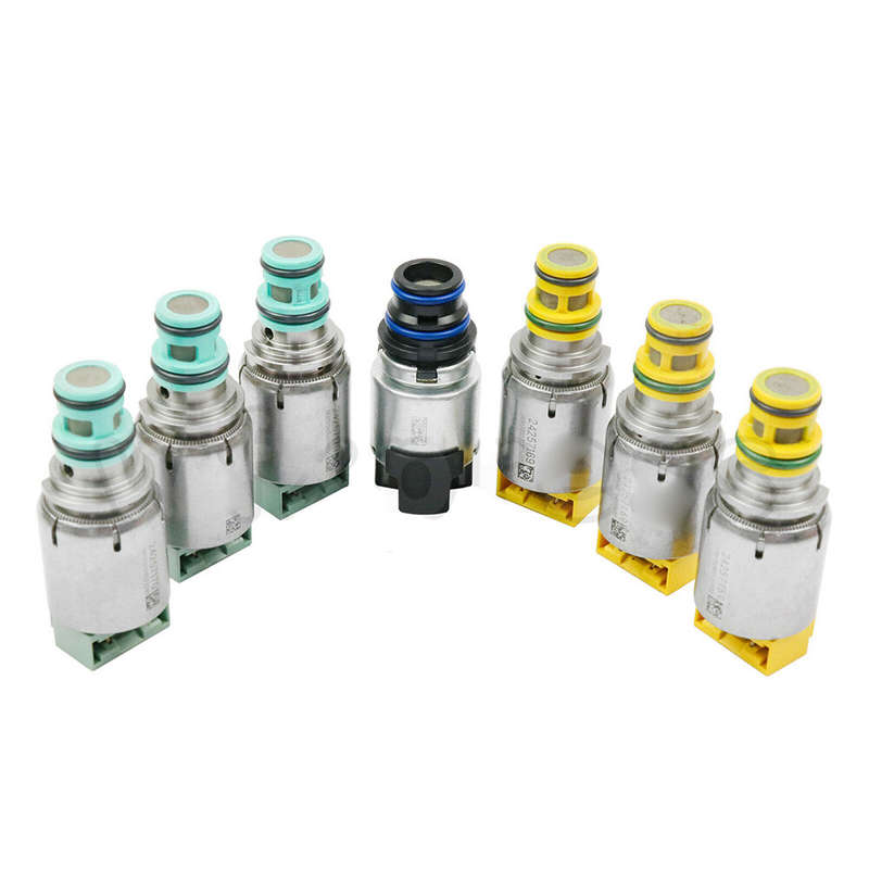 7Pcs Transmission Solenoid Set 6T45E 6T40 For Chevy Cruze LaCrosse Malibu Buick