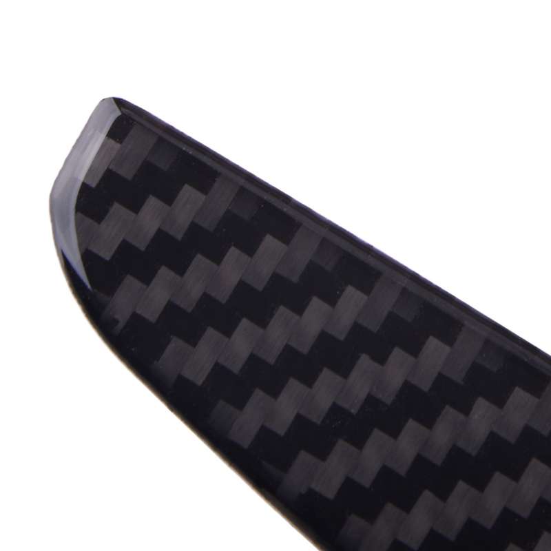 Carbon Fiber Console Cupholder Pull Cover Trim Fit For Chrysler 300 2015-2022