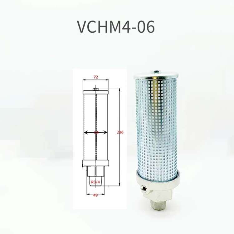 1PCS New Blowing Bottle Machine Silencer Anti Frost Stainless Steel Muffler