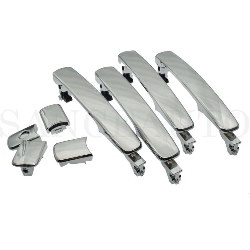 Chrome Front Rear Outside Door Handle LH RH for Nissan Rogue Murano Infiniti New