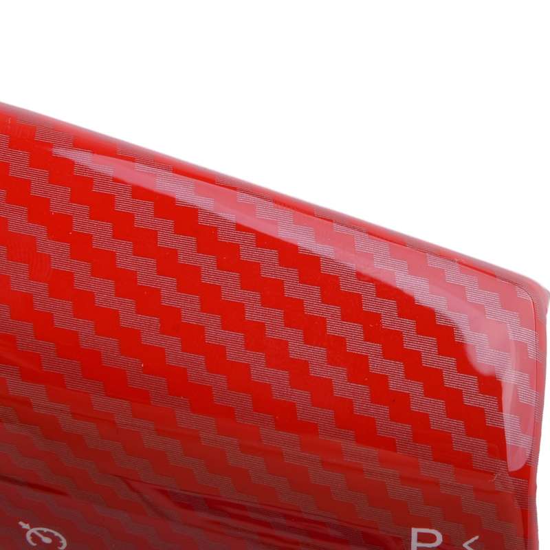 Red Carbon Fiber Style Steering Wheel Shift Paddle Cover fit for Tesla Model