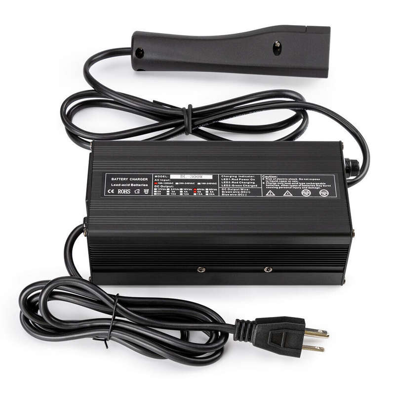For Golf Cart EZ-Go 48V EZGO RXV Battery Charger Double charging/ Volt Display