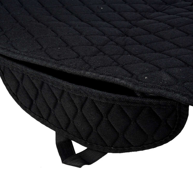 1x Universal Black Non-Slip Car Front Rear Seat Cover Protector Cushion Pad New
