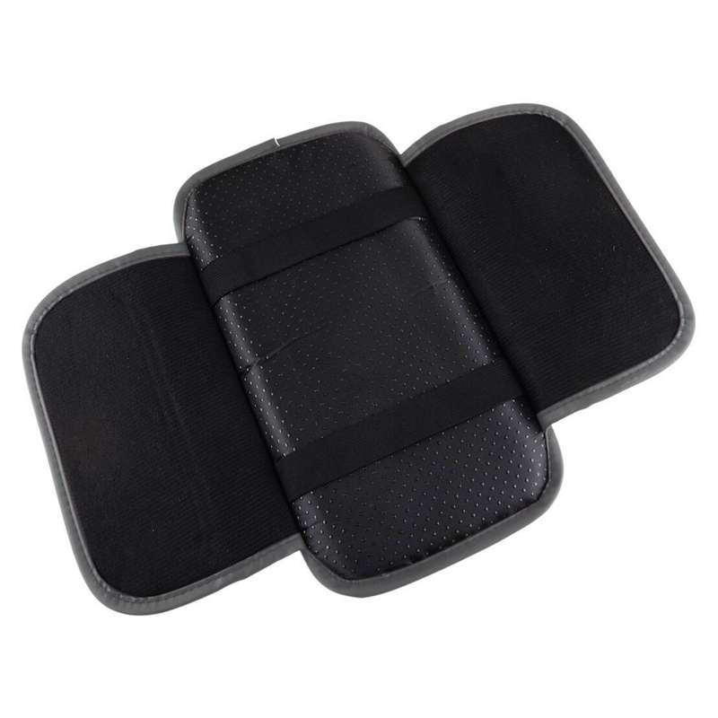 Brown Center Console Seat Armrest Cushion Box Cover Anti Scratch Protector Acc