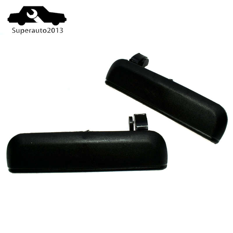 2PCS Outside Rear Left & Right Door Handle For Toyota 1995-98 Tercel 96-98 Paseo