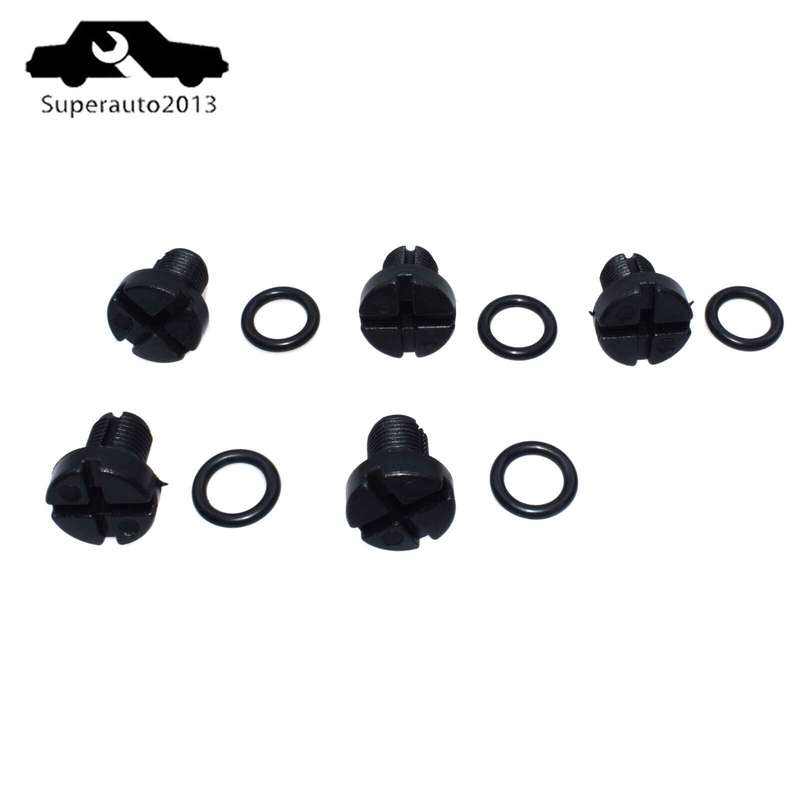 New 5X Coolant Bottle Expansion Tank Bleed Screw For BMW X5 X3 X6 135i 328i 335i