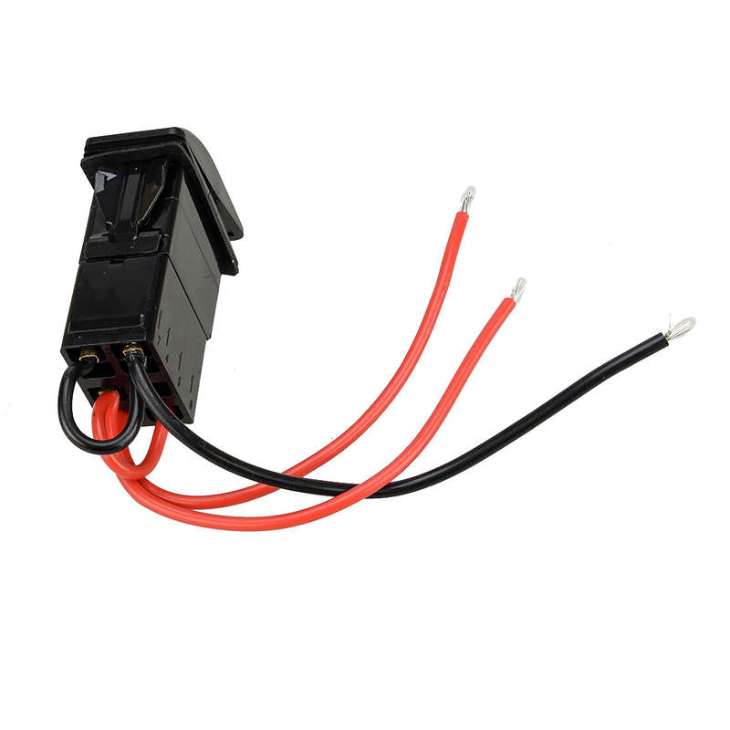 LED Light Bar Rocker Switch Fit For Can Am Maverick Commander Defender Acc