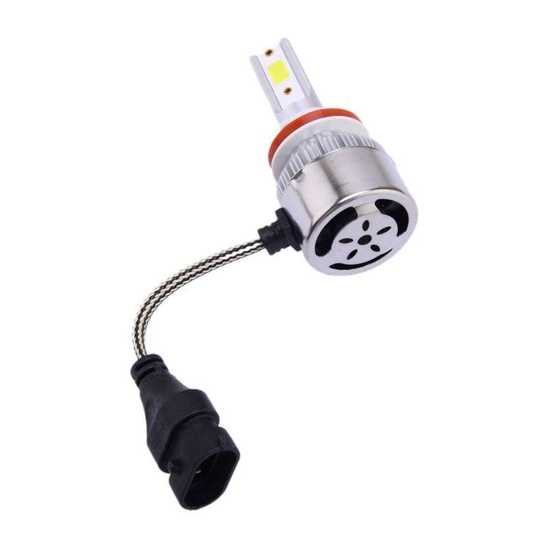 2Pcs H11 Bulb Front Bumper Fog Light Lamp Fit for Mitsubishi Endeavor 2006-12