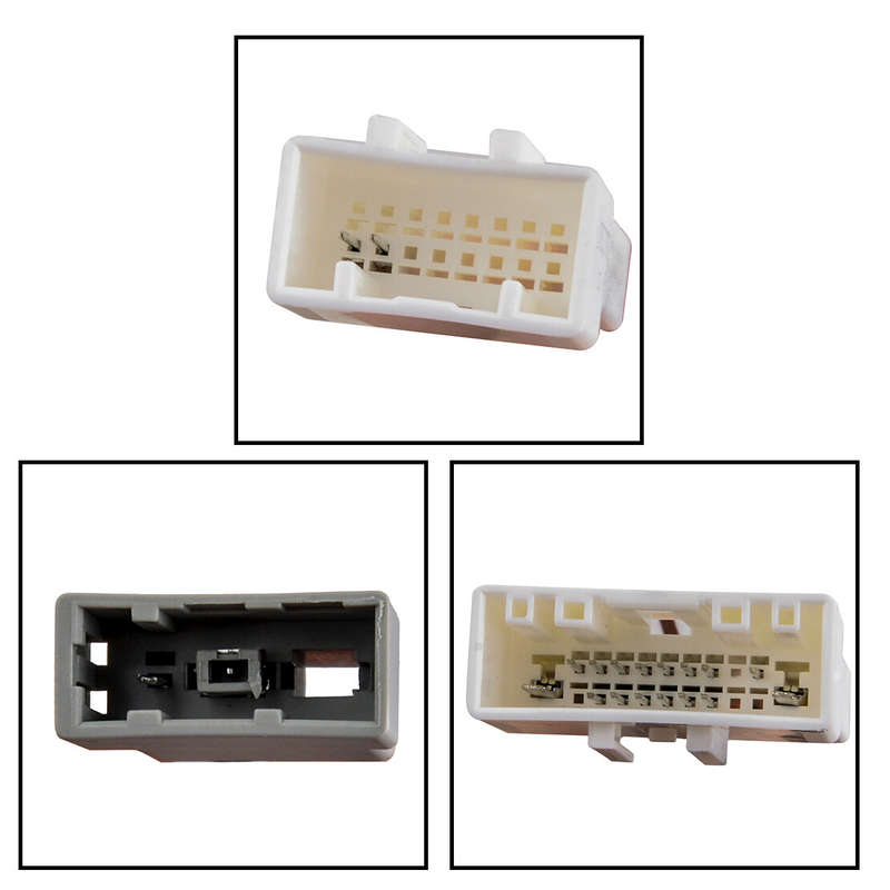 Stereo Radio 16-Pin Plug Power Cable Wiring Harness with Canbus Fit for Nissan